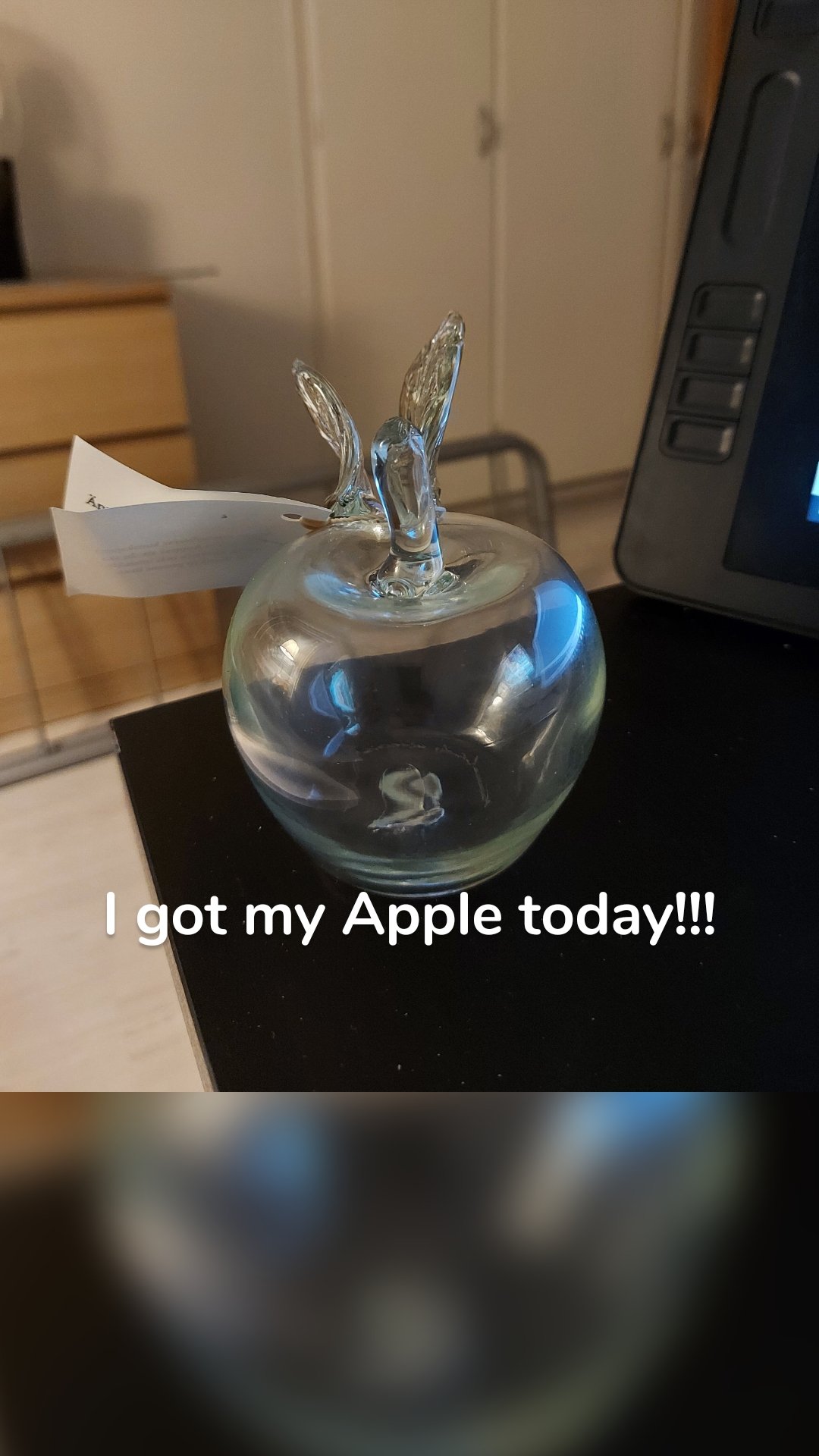 I got my Apple today!!!